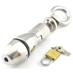 Generique Plug anal de chasteté Ass Lock 11 x 6 cm
